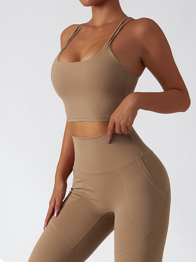 ESSENTIALS THIN STRAP TOP