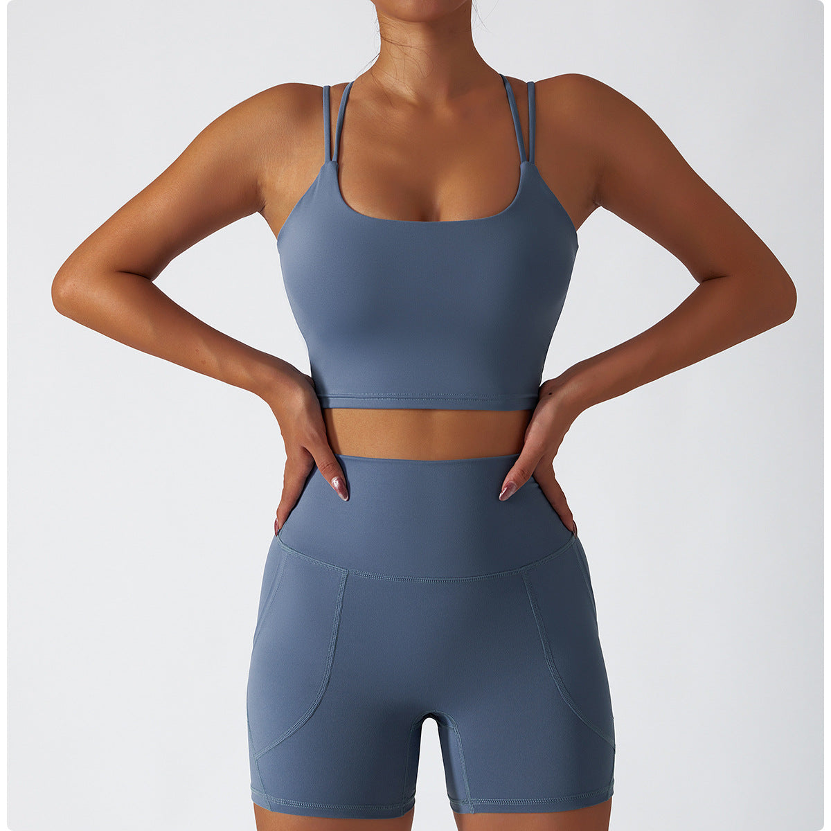 ESSENTIALS THIN STRAP TOP