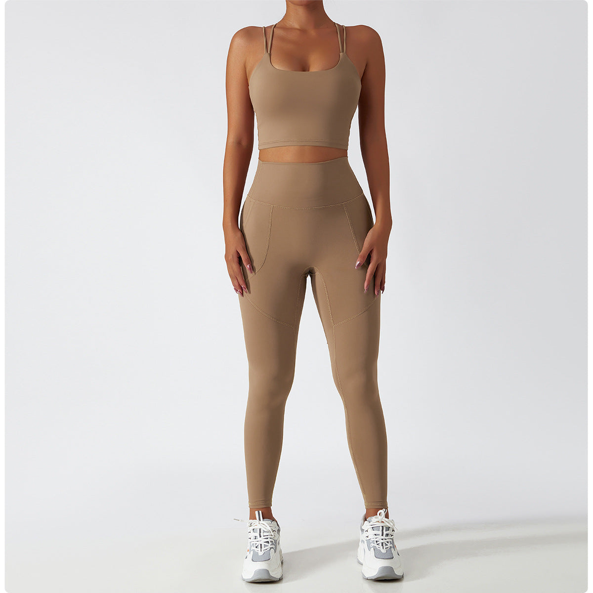 ESSENTIALS THIN STRAP TOP