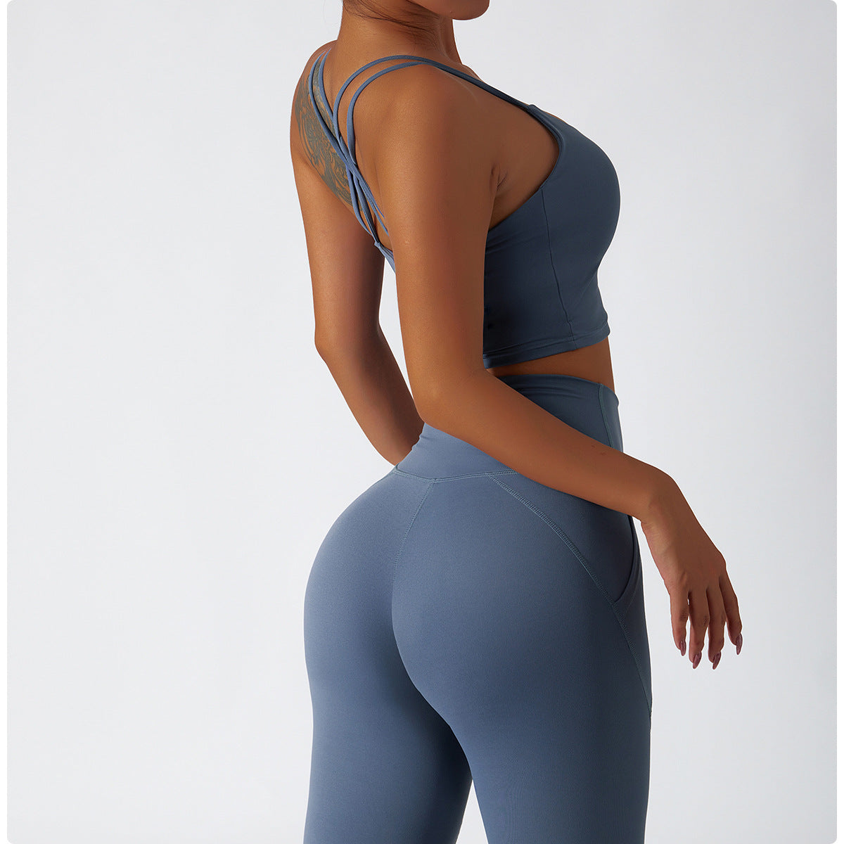 ESSENTIALS THIN STRAP TOP