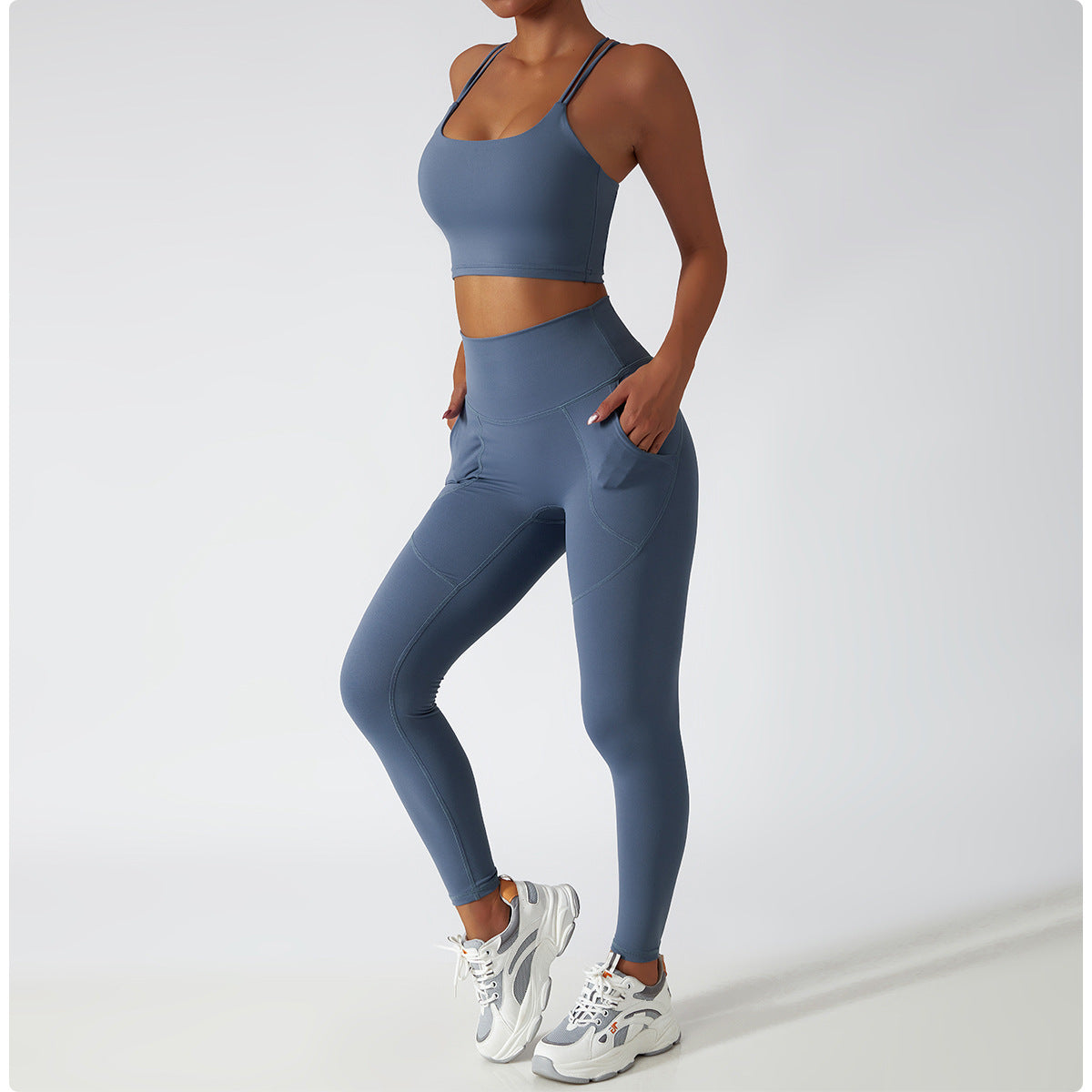 ESSENTIALS THIN STRAP TOP