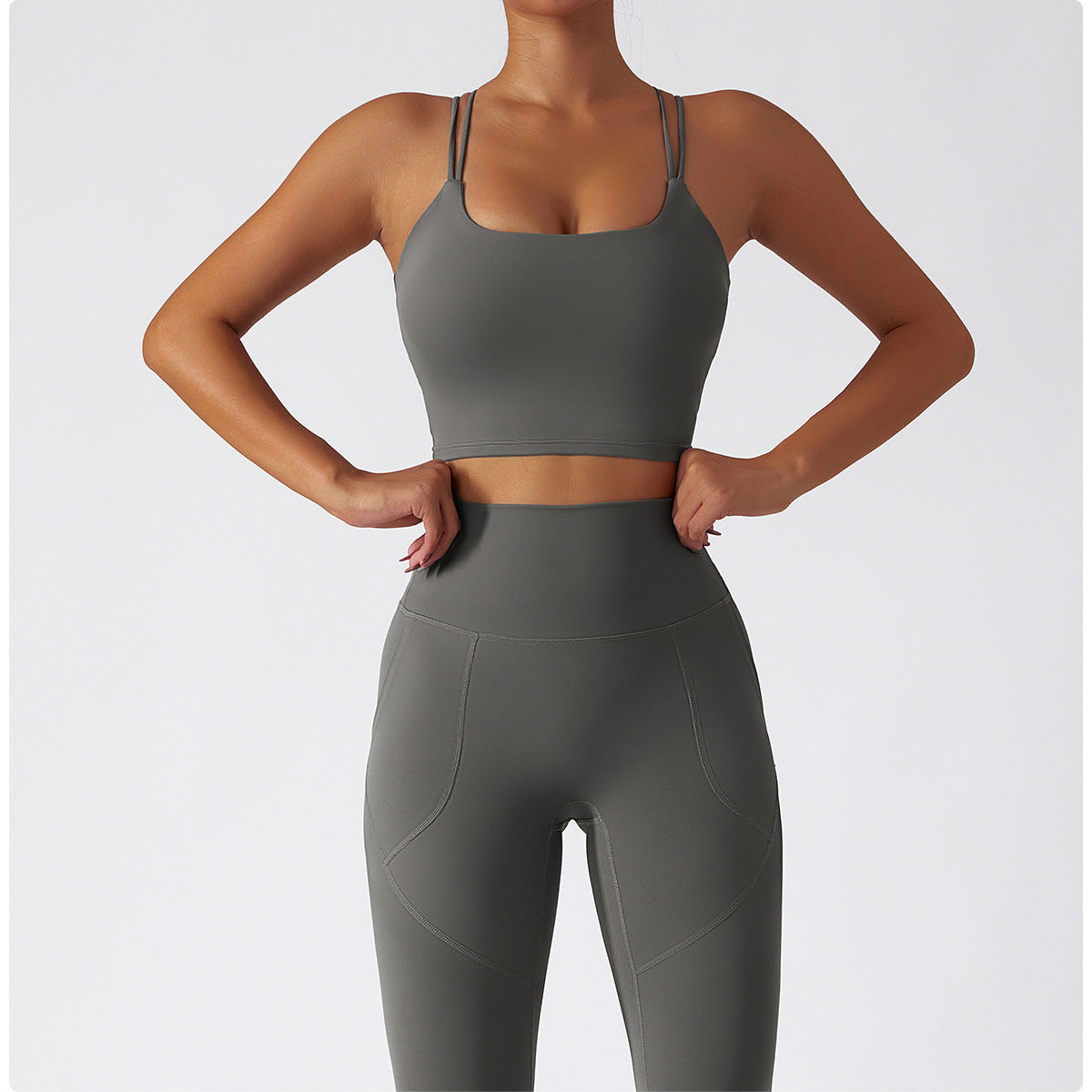 ESSENTIALS THIN STRAP TOP